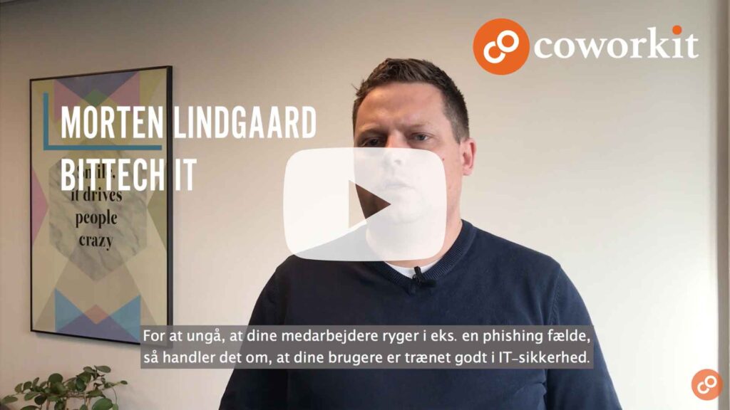 Start frame til videoen Hvad er IT sikkerhed
